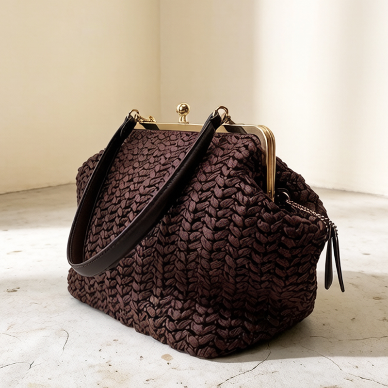 Crochet Bag Raffia - Borse da Spiaggia in Rafia Intrecciate