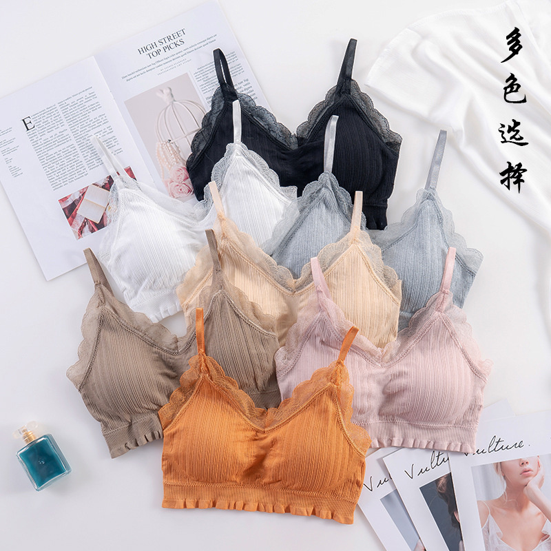Bralette Triangle Set - 3D Sexy Lingerie reggiseno sportivo senza