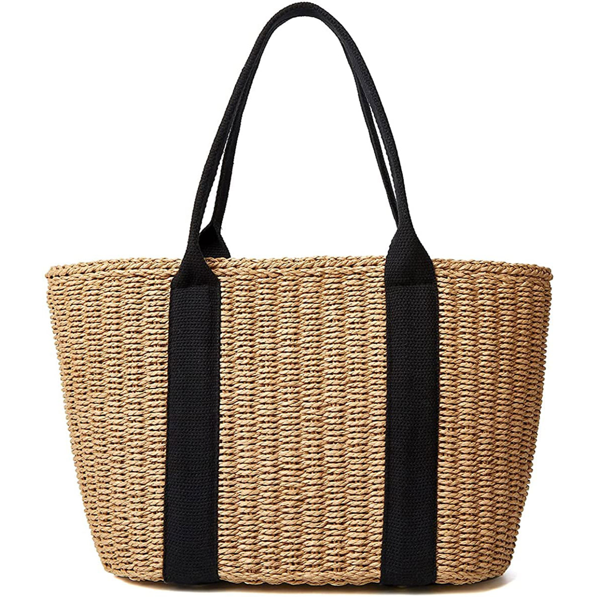 Crochet Bag Raffia - Borsa Tote da donna in paglia