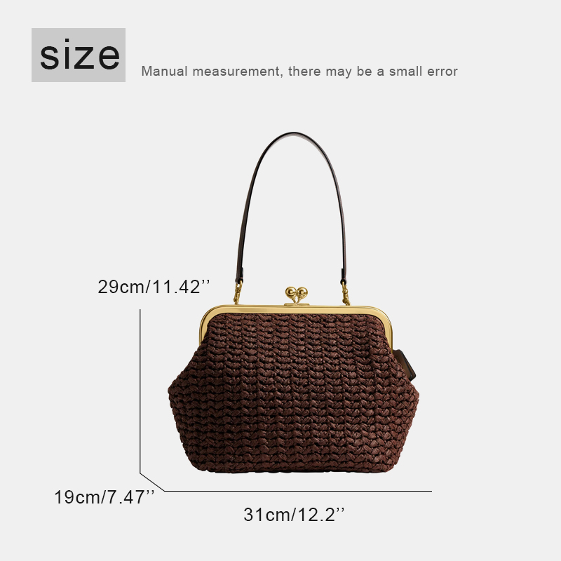 Borse da Spiaggia in Rafia Int - Crochet Bag Raffia recensione e prezzo