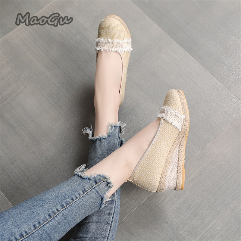 Scarpe con zeppa da donna, mod - Wedge Espadrille Women recensione e prezzo