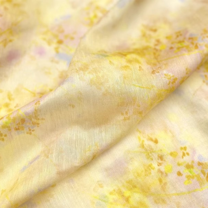 Tessuto ramiè di seta con stam - Kimono Sheer Floral recensione e prezzo