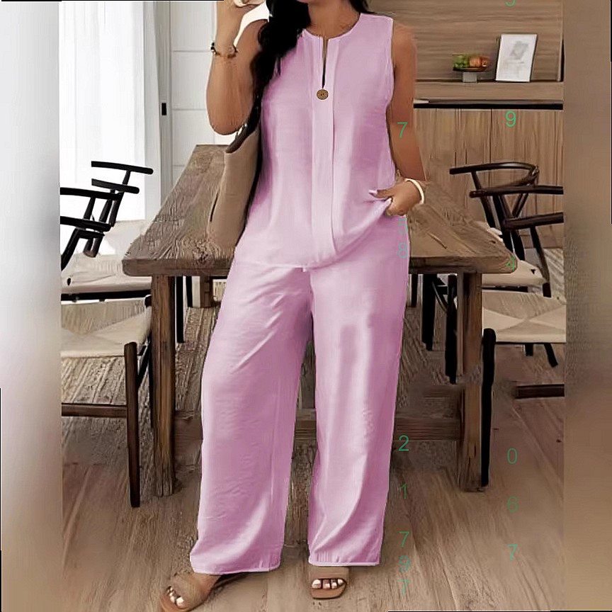 Comodo completo coordinato in  - Linen Pant Wide recensione e prezzo