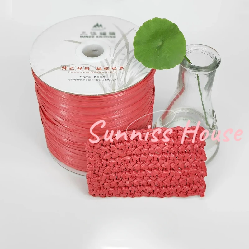 Filato di rafia opaco da 600M, - Crochet Bag Raffia recensione e prezzo
