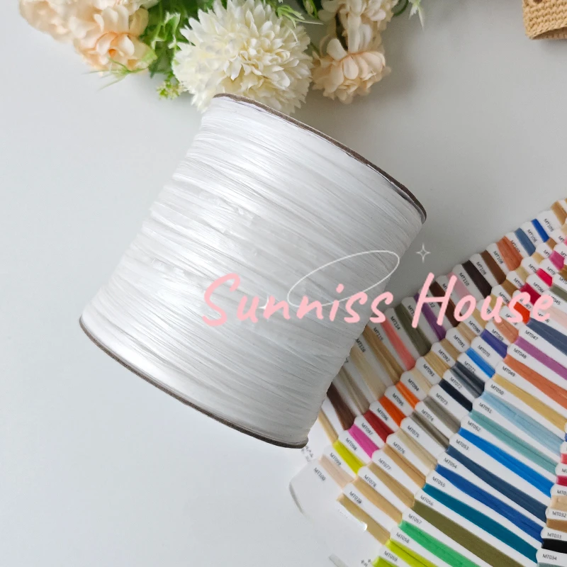 Filato di rafia opaco da 600M, - Crochet Bag Raffia recensione e prezzo