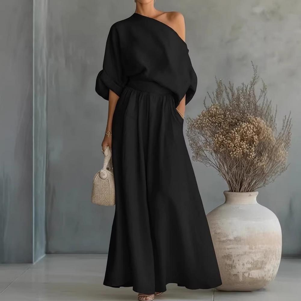 Completo elegante da donna con - Blouse Off Shoulder recensione e prezzo