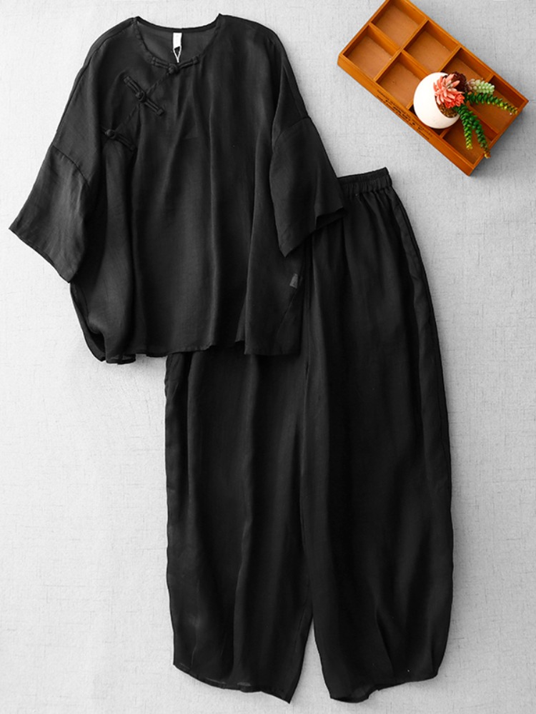 Nuovo Completo Estivo da Donna - Linen Pant Wide recensione e prezzo