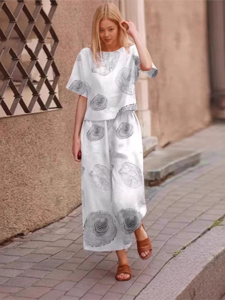 2025 Primavera Estate Nuovo Pl - Linen Pant Wide recensione e prezzo