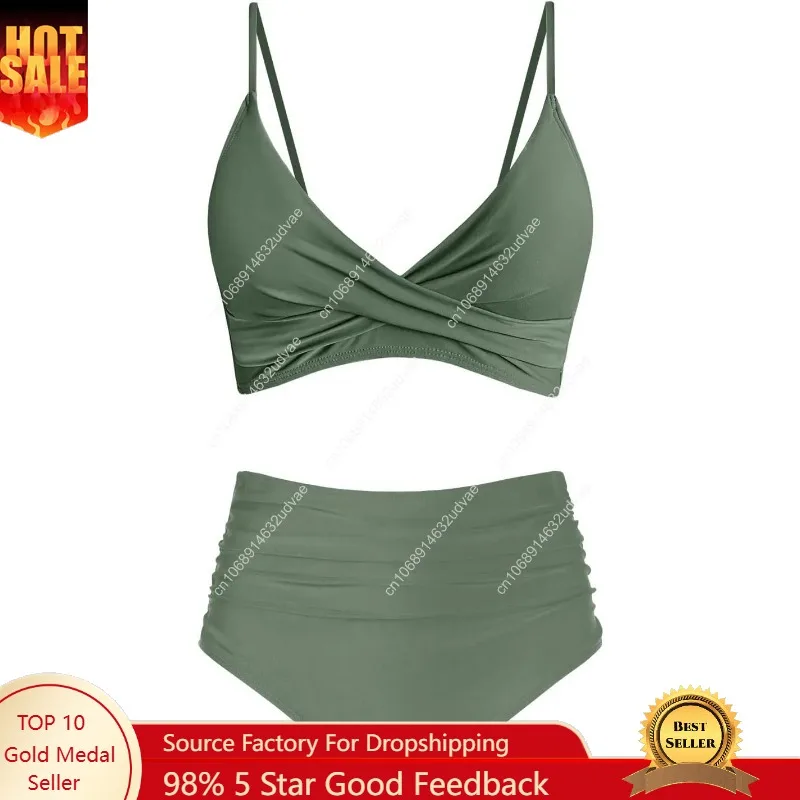 Costume da bagno bikini da don - Swimsuit Bikini Ruched recensione e prezzo