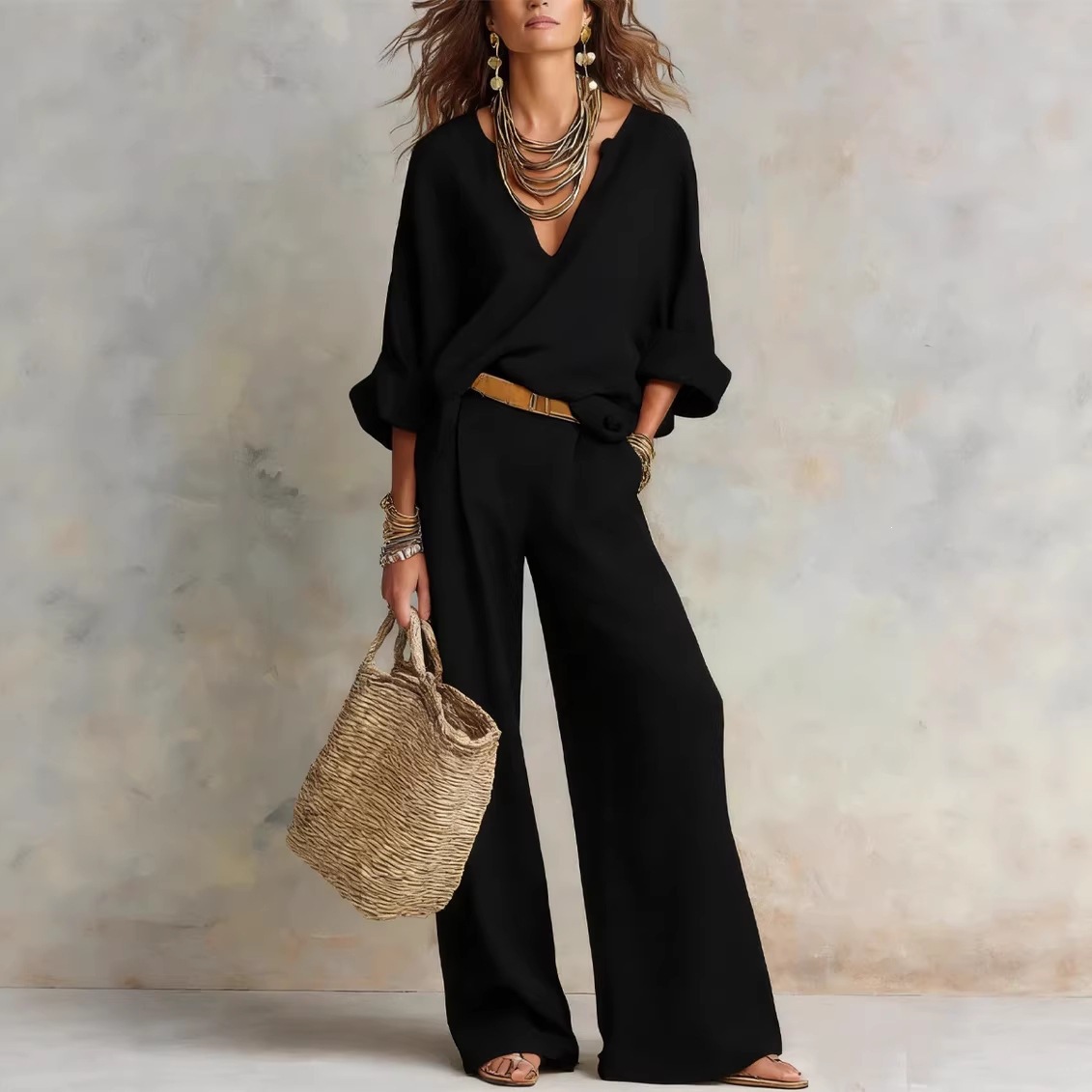 Completo Casual Vintage da Don - Linen Pant Wide recensione e prezzo