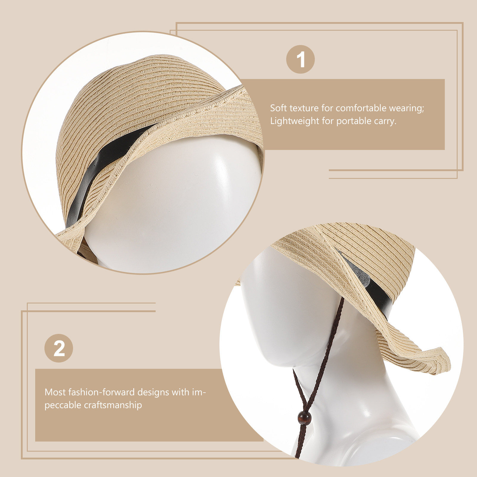 Cappello da Uomo in Paglia a T - Hat Floppy Wide recensione e prezzo