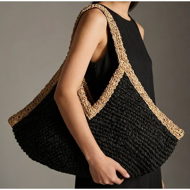 Nuova Borsa Estiva Intrecciata - Crochet Bag Raffia recensione e prezzo