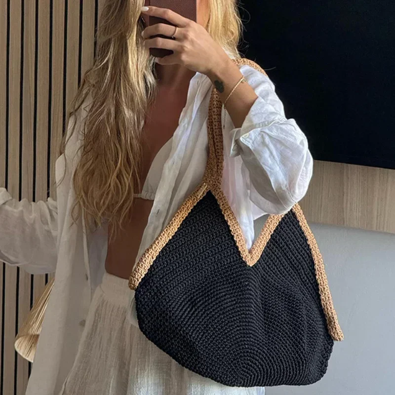 Nuova Borsa Estiva Intrecciata - Crochet Bag Raffia recensione e prezzo
