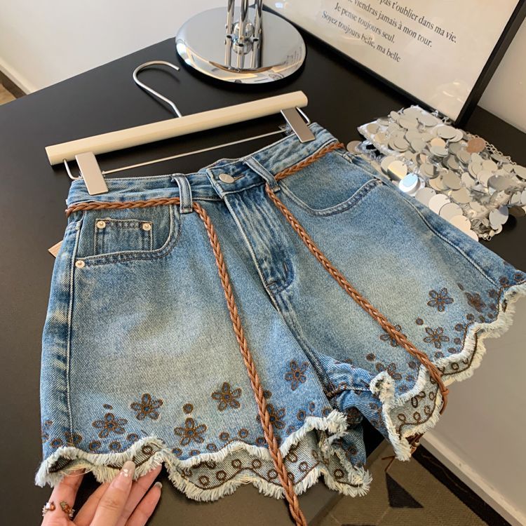 Shorts in Denim Vintage Traspi - Shorts Denim Frayed recensione e prezzo