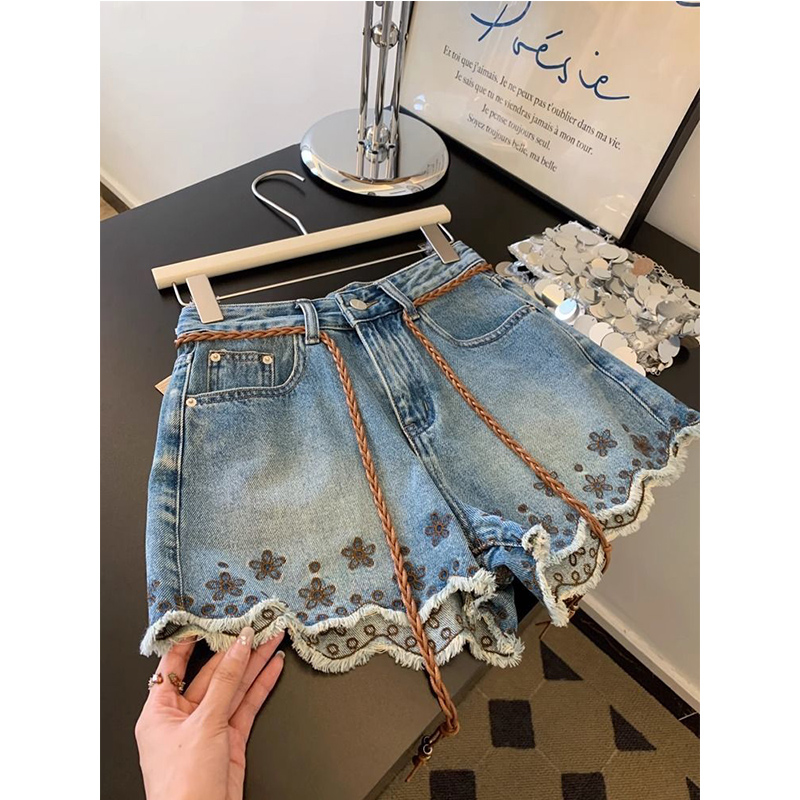 Shorts in Denim Vintage Traspi - Shorts Denim Frayed recensione e prezzo